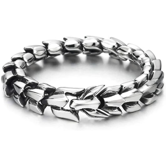 Dragon Scale Bracelet - Jormungandr - Norse Mythology Inspired