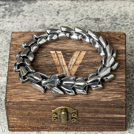 Dragon Scale Bracelet - Jormungandr - Norse Mythology Inspired